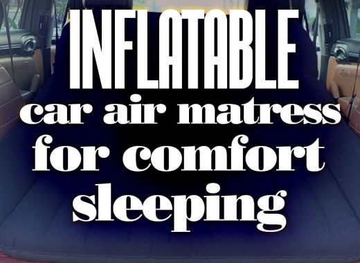 InflatableCarAirMattressPadForComfortSleeping